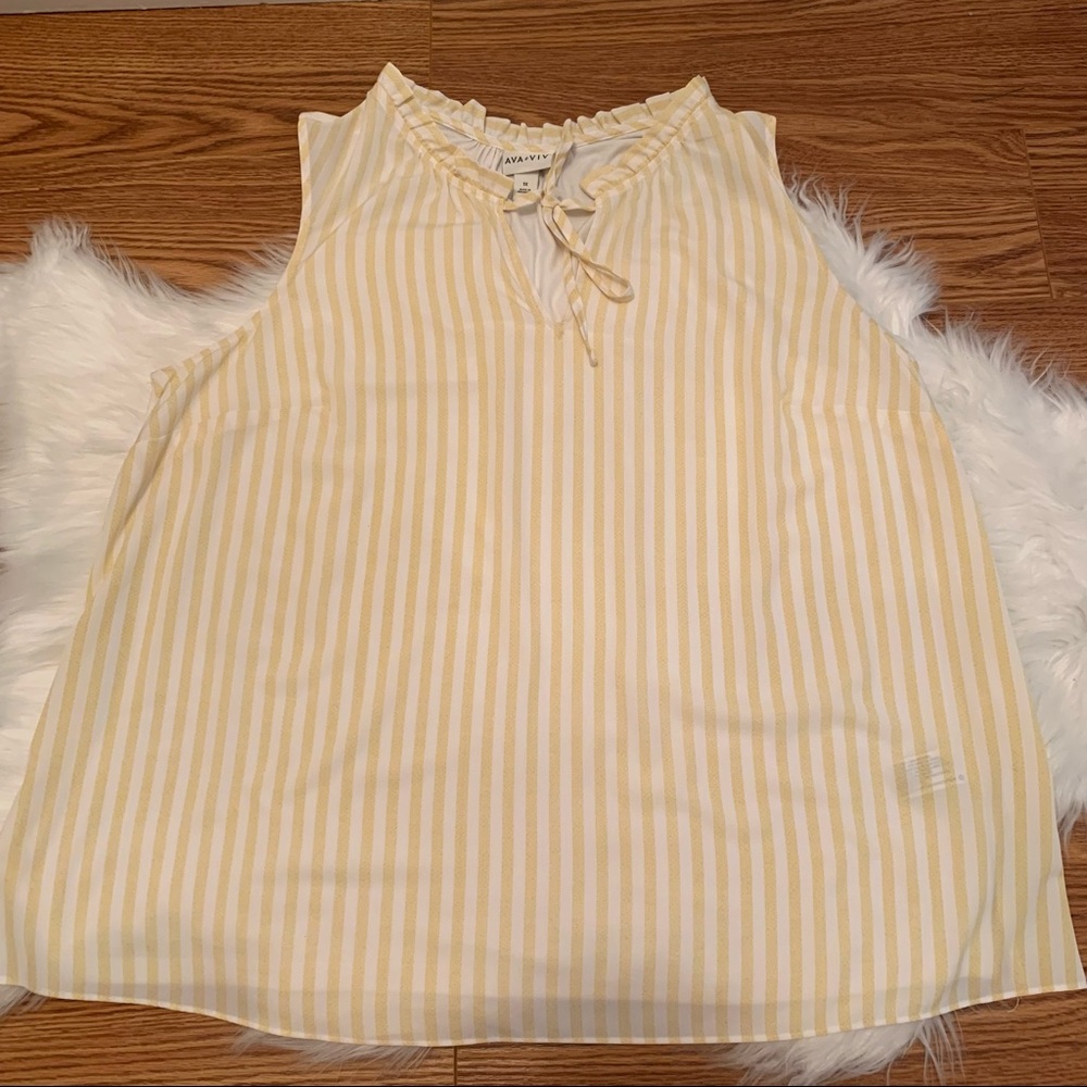 Ava & Viv Striped Top